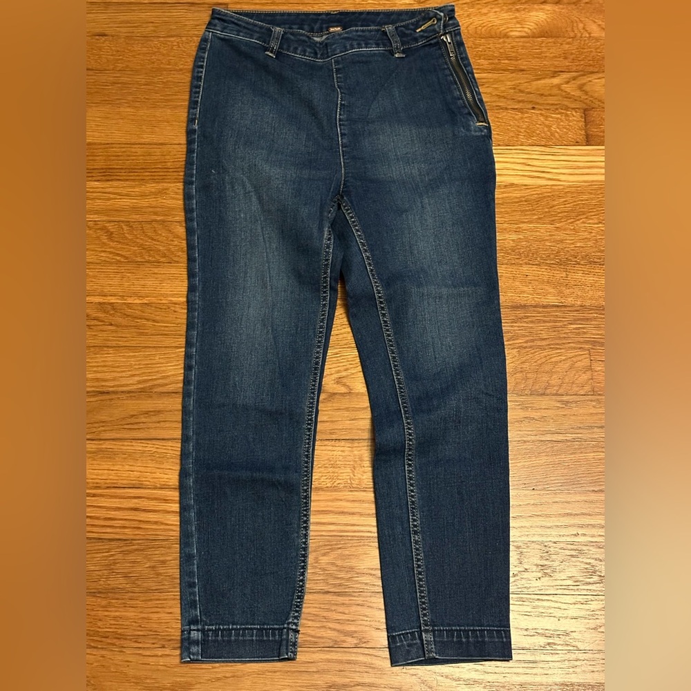 Free People Dark Blue Jeggings